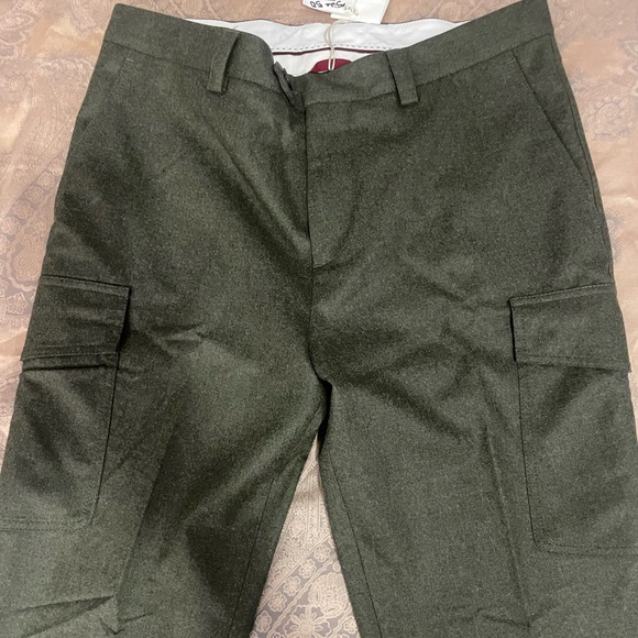 Brunello Cucinelli Mens Leisure Fit Wool Pants Sz 50 / 34 US - Picture 2 of 7